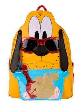 NWT Loungefly Pluto Exclusive Summer Beach Cosplay Mini Backpack